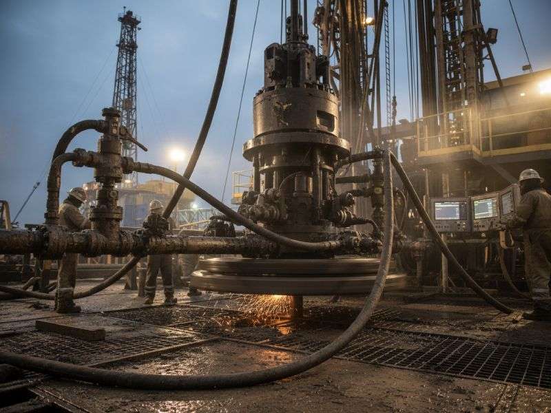 application de forage pétrolier résistance au sel