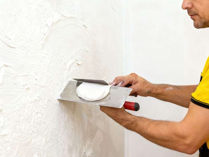 plastering application
